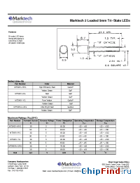 Datasheet MT5491-HRG manufacturer Marktech